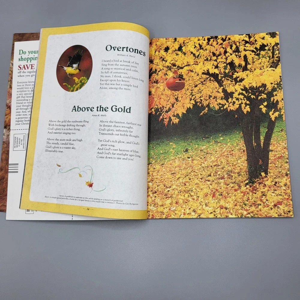 Vtg Ideals Thanksgiving 1999 Vol.56 No.5 Magazine Sept Poetry Holiday Art Poems